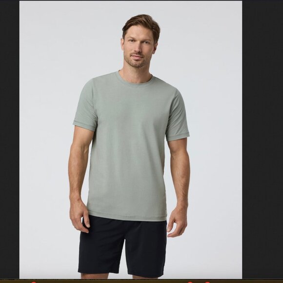 Vuori | Tuvalu Tee in Agave Green - Picture 1 of 9